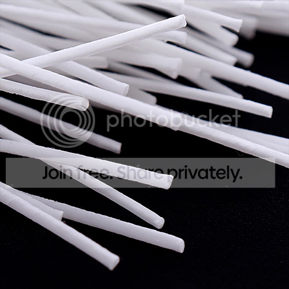 Premium Pre Waxed Cotton Candle Wicks Low Smoke DIY Wick with Tabs